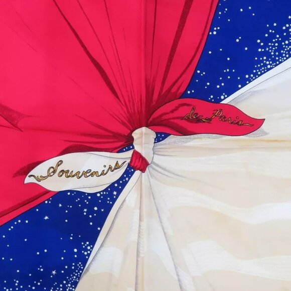 Auth HERMES Carre 90 Scarf Multicolor Silk - Picture 4 of 9